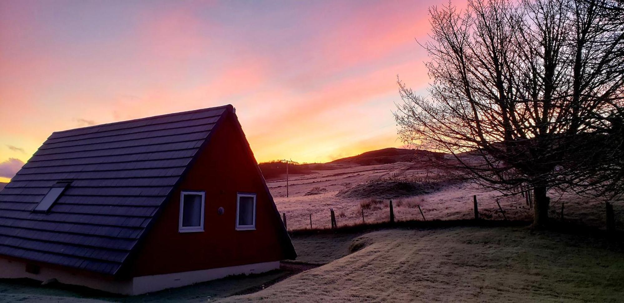 Highland Glen Lodges Rogart Exterior foto