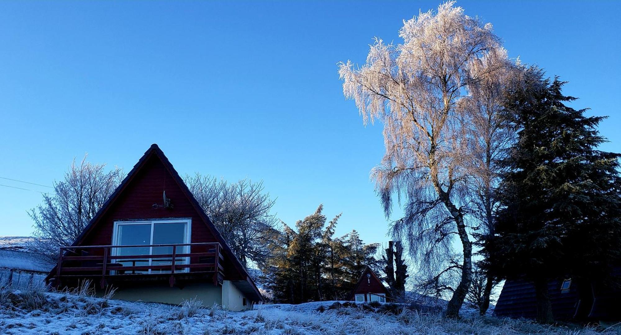 Highland Glen Lodges Rogart Exterior foto